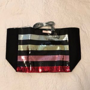 Victoria’s Secret sequin tote bag